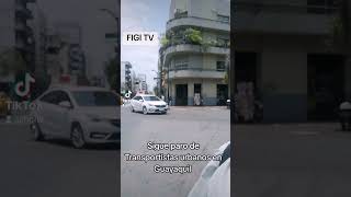 sigue paro de Transportistas urbanos en Guayaquil reporta Xavier Figueroa [upl. by Dalli]