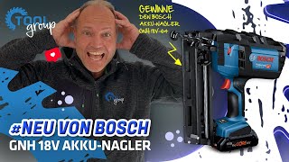 Wie taff ist der AKKUNAGLER GNH 1864 M von Bosch wirklich Ein Profi im Trockenbau  ToolGroup [upl. by Nosila]