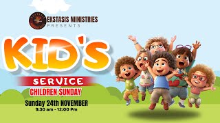 🔴 CHILDRENS SUNDAY SERVICE 24NOV2024  EKSTASIS MINISTRIES SANKESHWAR [upl. by Silevi]