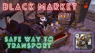 Albion Online  Black Market Transport Guide [upl. by Winnick]