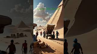 Construction Of Ancient Pyramids The Great Pyramids of Giza history historyshorts [upl. by Legna667]