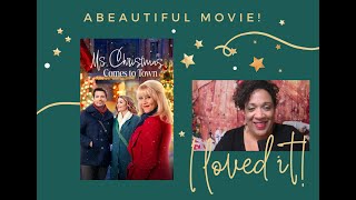 Ms Christmas Comes to Town Hallmark Christmas Movie Recap and Reaction [upl. by Jourdain737]