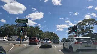 Sydney Strathfield to Rhodes Dirving Tour  Sydney Driving  Sydney Australia [upl. by Uke851]