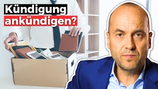 Eigenkündigung  Vorher mit dem Chef sprechen [upl. by North]