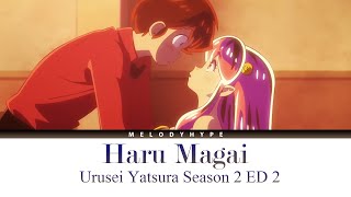 Urusei Yatsura Season 2 Ending 2 Full  Haru Magai by MAISONdes feat Ayuni D NitoLyrics [upl. by Urbanus107]