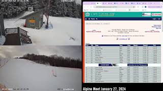 KHS Alpine Skiing January 27 2024 12pm ET [upl. by Esilehs570]