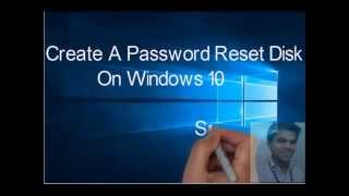 Create A Password Reset Disk On windows 10 81 [upl. by Sternberg]