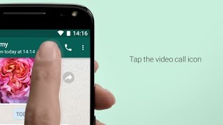 How to Make Video Calls  WhatsApp [upl. by Ynohta]