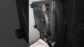 10inch Downfiring Pioneer Subwoofer DIY subwoofer box design [upl. by Durware]