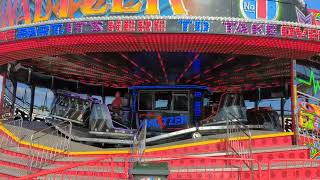 Waltzer Ride At Funderworld Theme Park Bristol [upl. by Yatnoed]