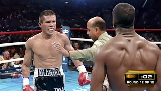 When Humiliated Julio Cesar Chavez Had 2 Seconds Left [upl. by Ailgna96]