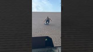 Reese Barton on a roof shorts skateboarding [upl. by Nevlin793]