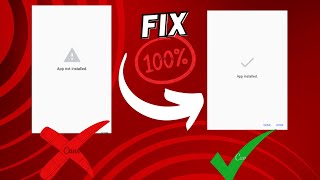 Fix app not installed android apk NEW [upl. by Nalepka594]