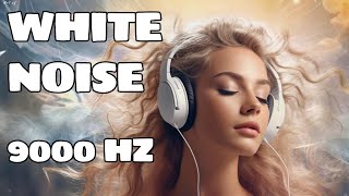 9000 Hz White Noise For Relaxation And Tinnitus Sound Therapy [upl. by Ardua]