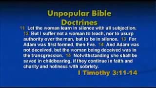 Unpopular Bible Doctrines 7 God Condemns Astrology Witchcraft amp Sin No Women Pastors Allowed [upl. by Nodaj]