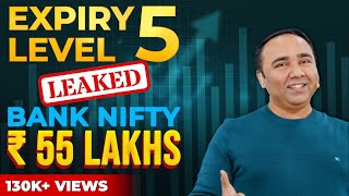 EXPIRY LEVEL 5 STRATEGY LEAKED  ₹55 LACS IN BANKNIFTY [upl. by Viscardi]