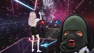 Beat Saber  Cheeki Breeki Hardbass [upl. by Annaeiluj]