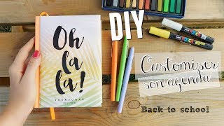 DIY Customiser son agenda Back to school [upl. by Pomfret]