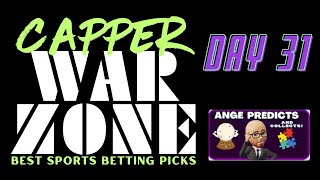 Capper Warzone  Best Sports Betting Picks Today 010124 Day 31  Panel Predictions [upl. by Eenot]