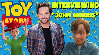 Interviewing  Disney Pixar Star quotJohn Morrisquot The Voice of quotAndyquot From Toy Story 2024 [upl. by Gabriele959]