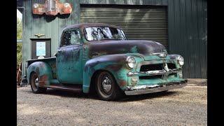 SOLD 1954 Chevy 3100 Pickup Rod [upl. by Nigen]