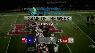 HIGH SCHOOL FOOTBALL PITTSTON  HAZLETON FRIDAY AUGUST 25TH 2023 [upl. by Cath]