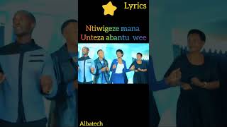 Niyo Patrick nganzo wandamije amaboko official lyrics music gospelmusic gospel songs [upl. by Atrebor114]