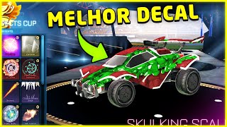 O MELHOR DECAL DA NOVA SEASON NO ROCKET LEAGUE  Season 9 [upl. by Nathanil890]