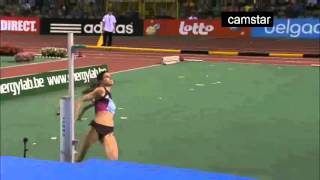 Anna cHICHEROVA High jump Women RUS Brussels 2013 [upl. by Valina]