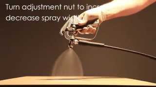 TensorGrip  Professional Gun Spray Adjustments [upl. by Helbona]