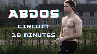 Circuit ABDOS COMPLET 10 MINS  avec timer [upl. by Annecorinne]