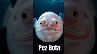 Pez Gota  Psychrolutes marcidus pezgota animalesraros oceano peces pez datoscuriosos [upl. by Oinigih]