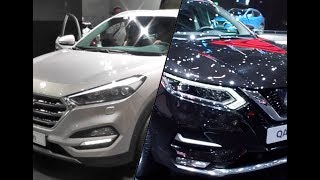 2017 Nissan Qashqai vs 2017 Hyundai Tucson [upl. by Cut]