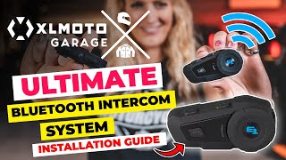 SNELL MOTORCYCLE HELMET INTERCOM SYSTEMS REVIEWED [upl. by Torbart]