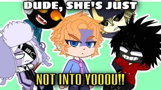 Dude she’s just not into you  Friday Night Funkin  Gacha Club  Meme [upl. by Akemehs]