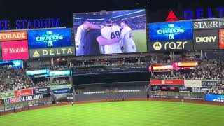 Yankees Clinch AL East Title at Home 2024 [upl. by Lynnea]