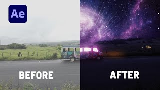 ADVANCED SKY REPLACEMENT In After Effects  COMPLETE TUTORIAL  2021 [upl. by Iden691]