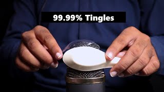 ASMR Scratching Mic With Different Plastic Spoons 😵 No Talking [upl. by Engel]