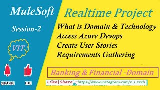MuleSoft  Realtime Project Session2 vitechtalks  Requirements Gathering  Azure Devops  BFS [upl. by Cilla]