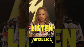 LISTEN 🔥️🤘️ James Hetfield  Kirk Hammett from Metallica [upl. by Uahsoj]