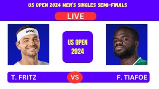 T FRITZ vs F TIAFOE  US OPEN MENS SINGLES SFs 2024 LIVEPLAYBYPLAYLIVE STREAM TENNIS TALK [upl. by Needan]