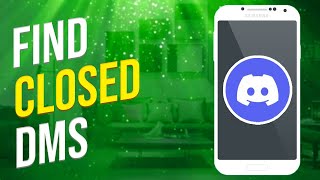 How To Find Closed DMs On Discord Mobile 2023 [upl. by Lednik930]