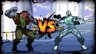 Jax Briggs vs Metallo MUGEN BATTLE [upl. by Marsh673]