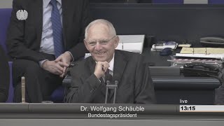 Best of Wolfgang Schäuble †2023 [upl. by Llertnauq950]