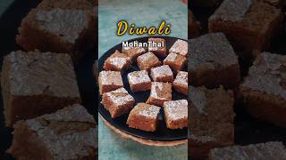 MohanThal Recipe  Diwali Special Sweet Recipe  Besan ki Barfi shorts diwali recipe sweet [upl. by Ahsap]