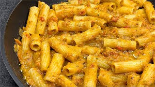 The best Italian pasta Ive ever eaten Easy and creamy eggplants pasta recipe [upl. by Aciret]