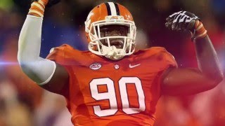 Shaq Lawson Highlights  Nations Best Lineman [upl. by Annawek640]