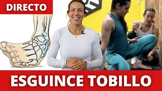 🔴 Directo con Ana Galeote Esguince de Tobillo Suplementación y Vendaje [upl. by Hulbig997]