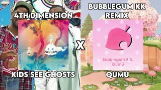 4th Dimension x Bubblegum KK Remix [upl. by Brosy]