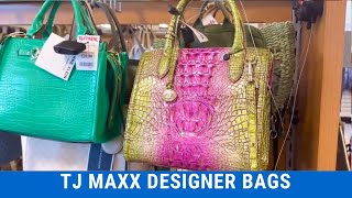 TJ MAXX QUICK BROWSE WALK THROUGH DESIGNER BAGS tjmaxxdeals handbags [upl. by Jaycee119]